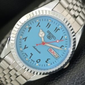 VINTAGE REFURBISHED SEIKO 5 AUTOMATIC 6309A JAPAN MENS ARABIC WATCH a441544-1