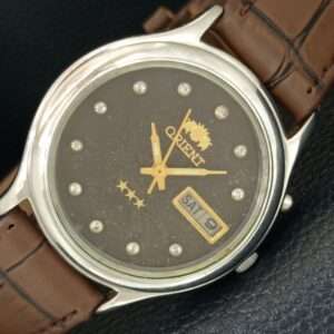ORIENT AUTOMATIC 46941 VINTAGE JAPAN MENS ORIGINAL DIAL WATCH a704981-1