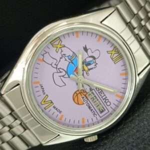 GENUINE VINTAGE SEIKO AUTOMATIC JAPAN MENS DONALD DIAL WATCH a709212-1